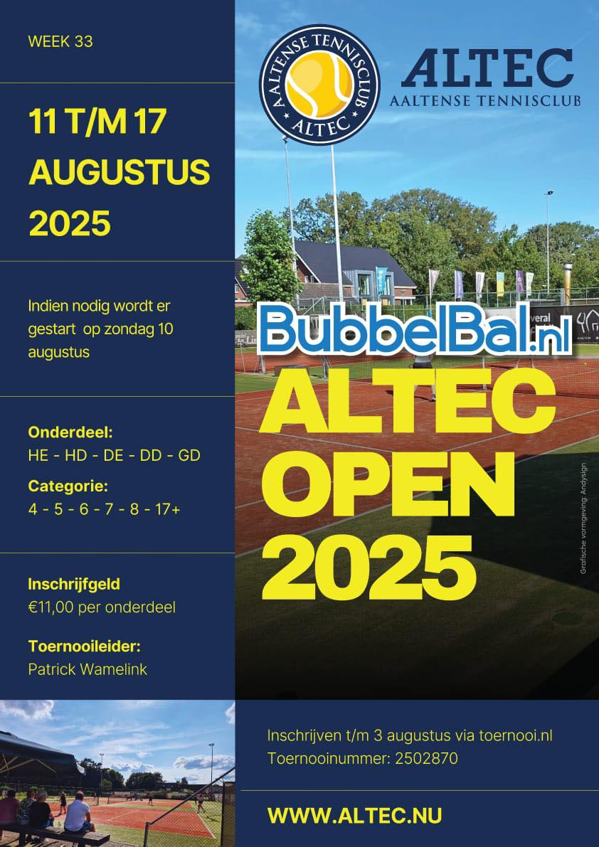 Tennisvereniging Altec added a... - Tennisvereniging Altec