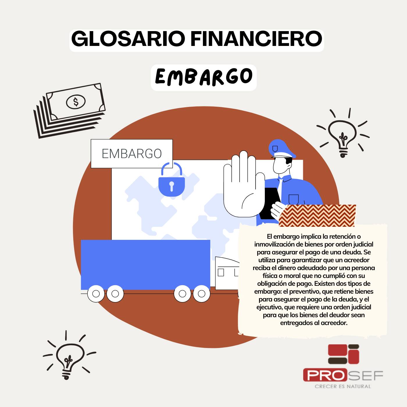 Prosef MX - 📢 ¿Sabías qué es un embargo? 📢 ¡Mantente... | Facebook