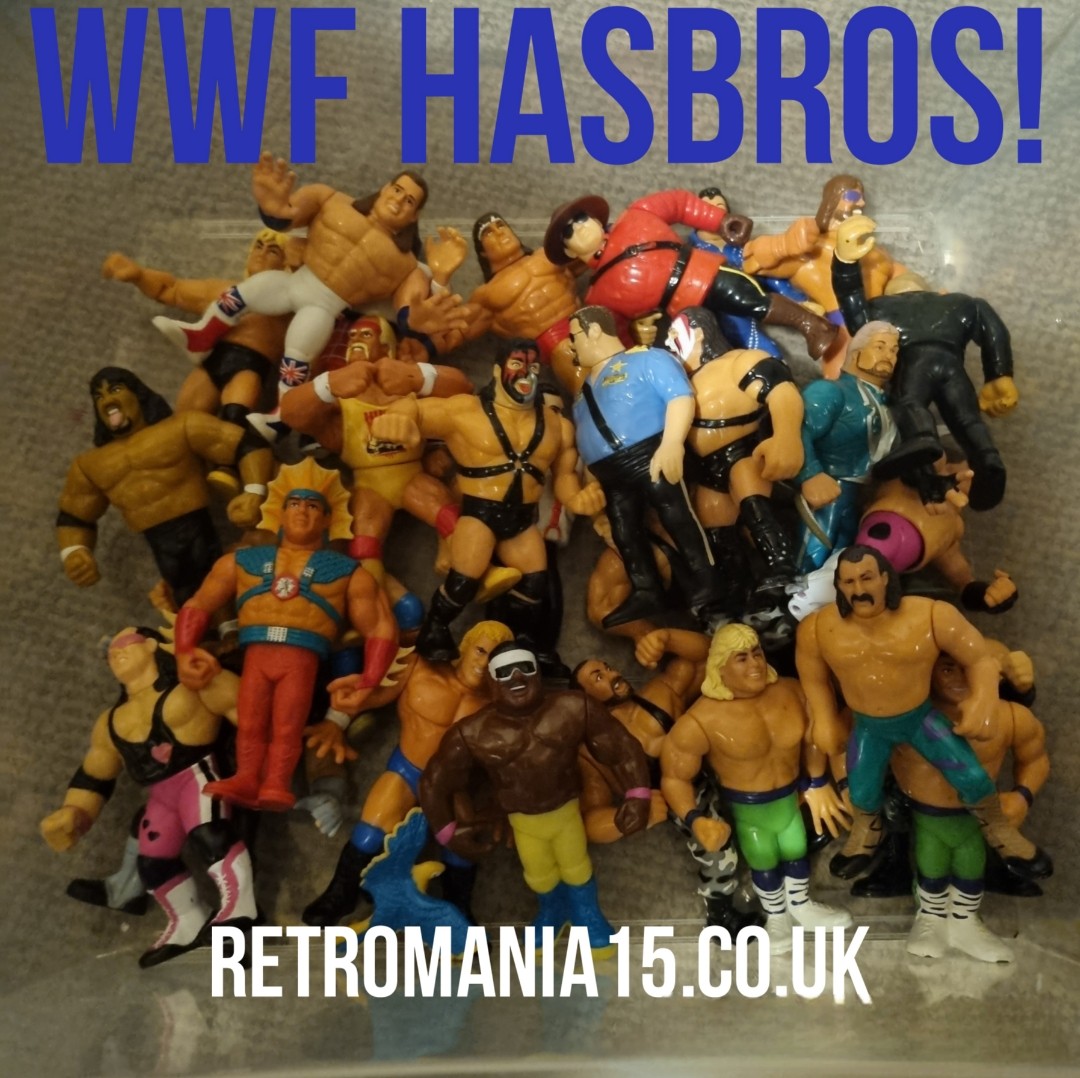 Florida Walmart's had the best WWF Hasbro selection back in the