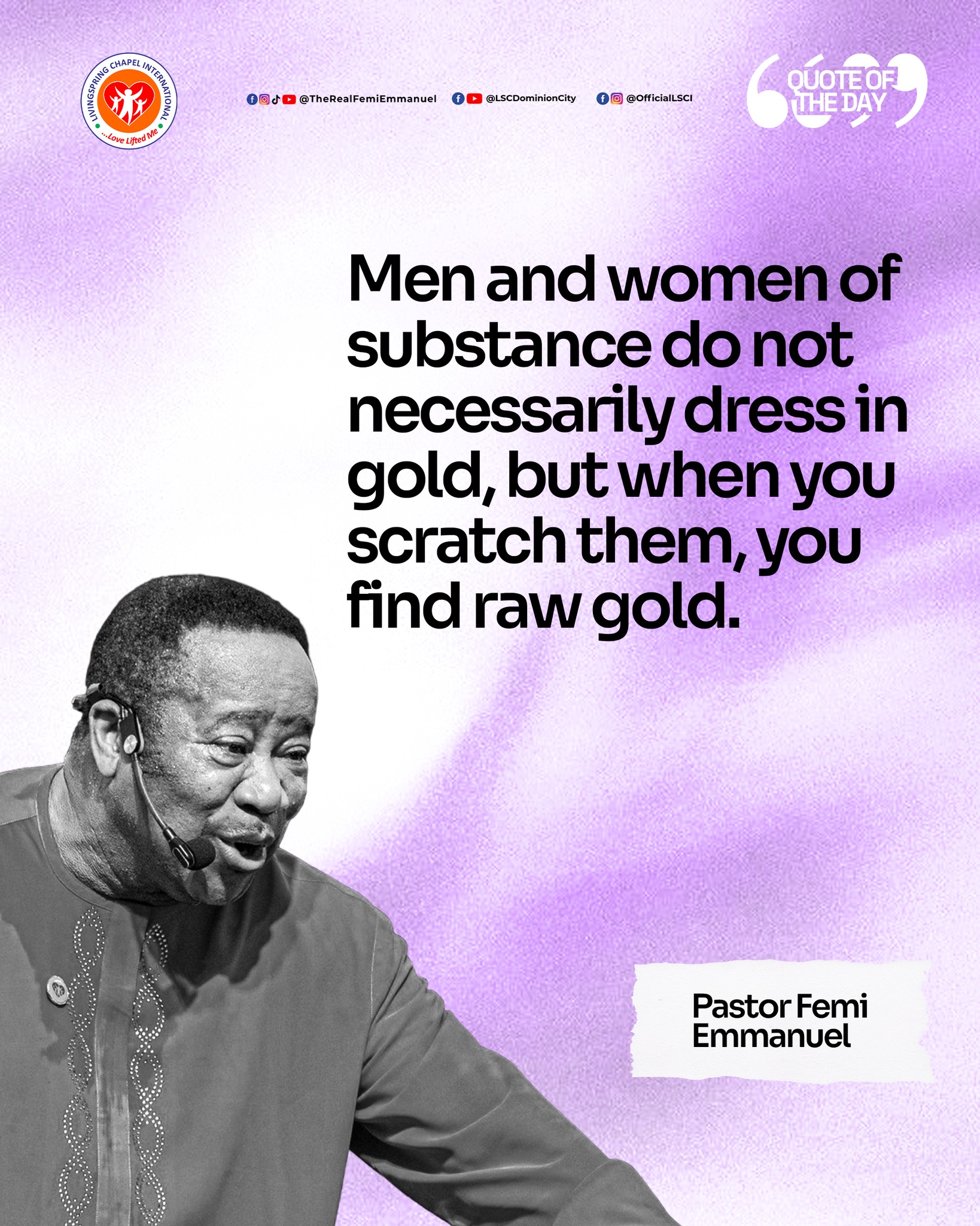 Femi - Quote for the Day #motivation #quotes #femiemmanuel #WisdomNuggets #motivationalquotes