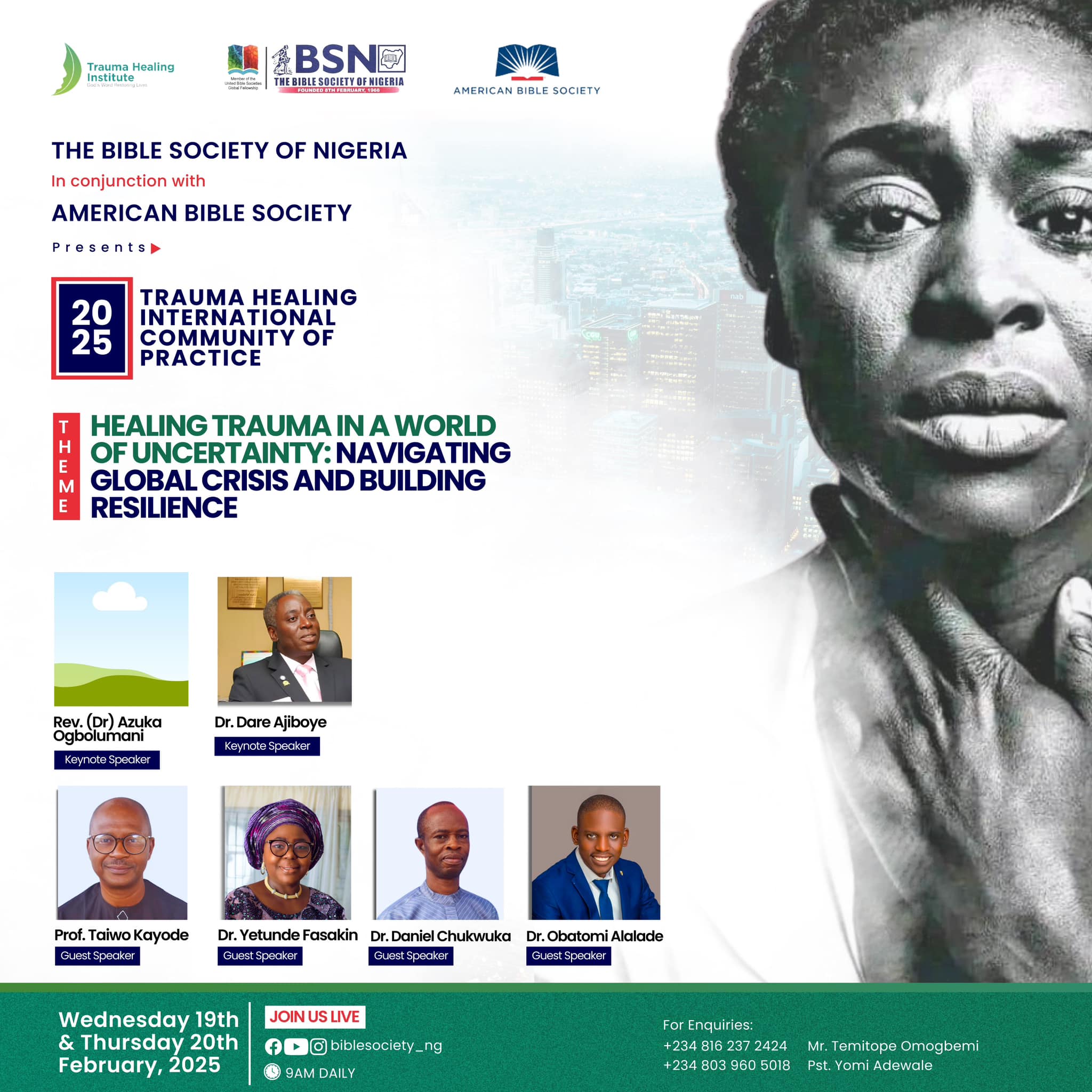The wait is over! The... - The Bible Society of Nigeria | Facebook