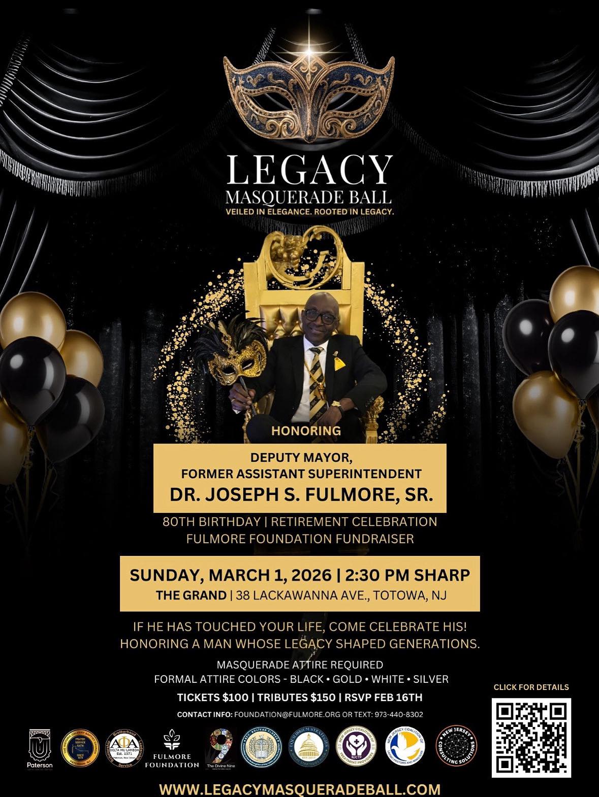 Secure your seats today for... - The Fulmore Foundation | Facebook