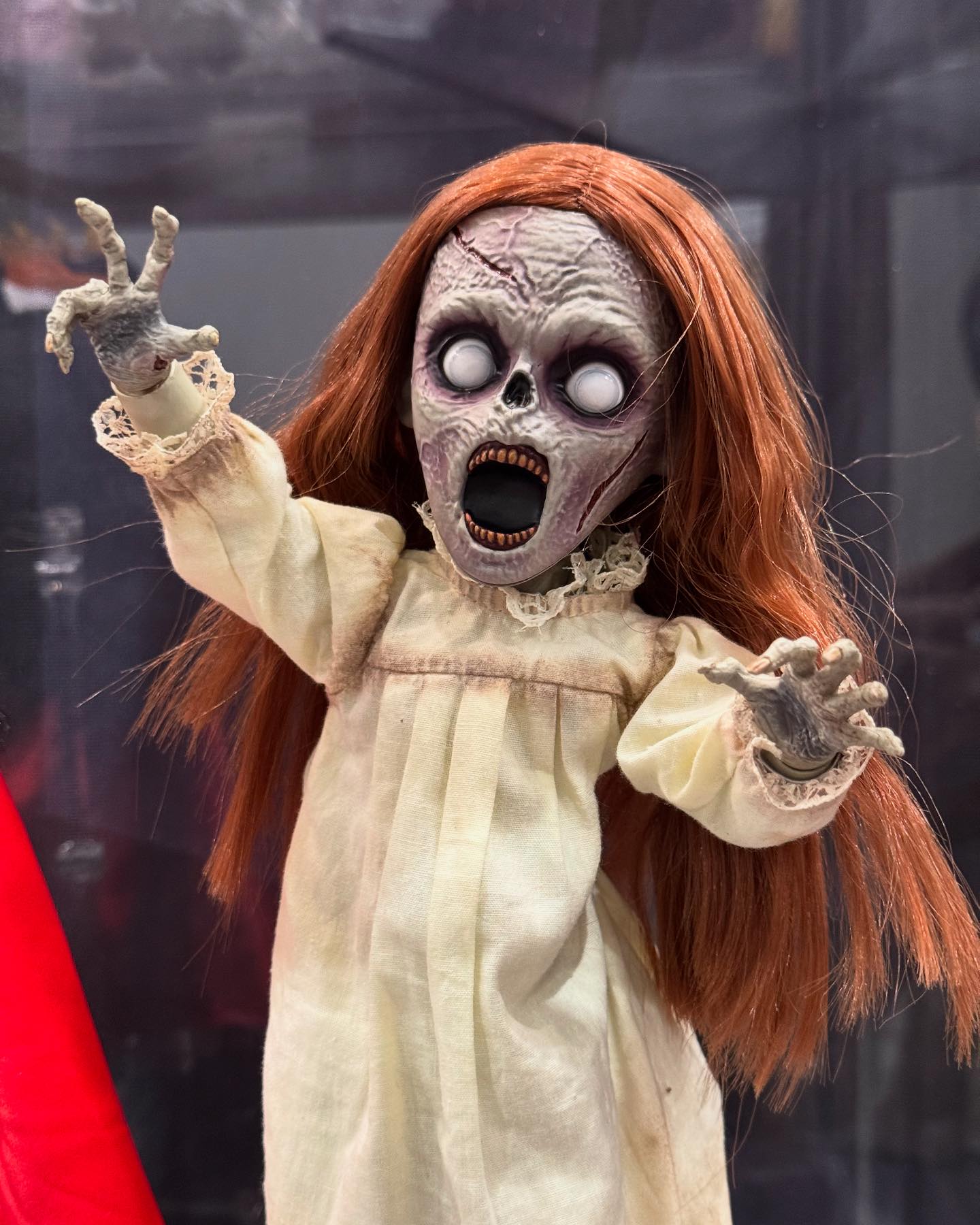 Mezco Toyz' Living Dead Dolls Posey on display at SDCC