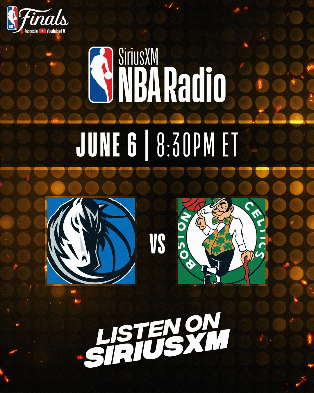 NBA - Listen to Game 1 LIVE on SiriusXM!... | Facebook
