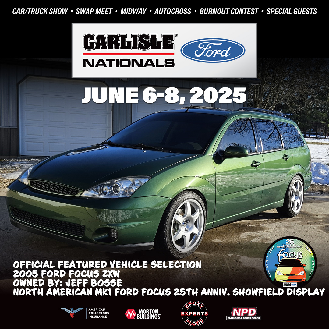 Modified 2005 Ford Focus ZXW at Carlisle Ford Nationals