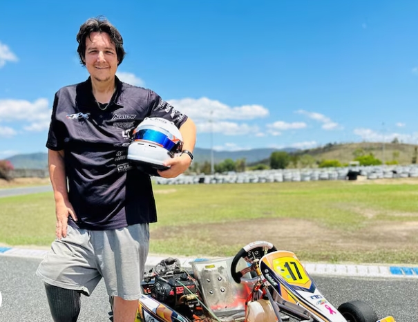 Over a decade ago Justin Davis lost his leg in a near-fatal