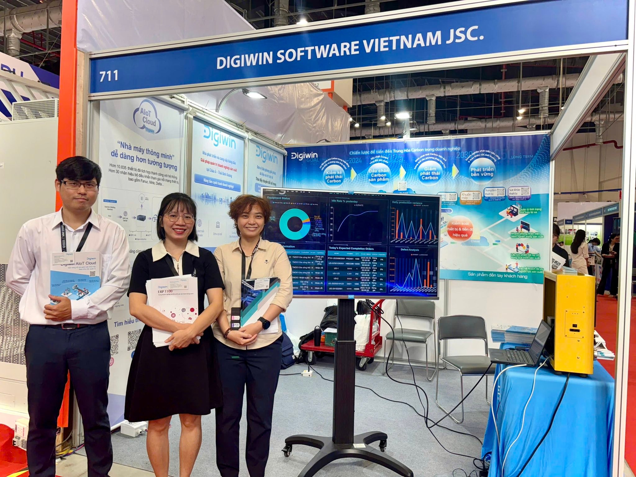 Digiwin Vietnam - 👋 WELCOME TO DIGIWIN BOOTH AT VIMF BÌNH... | Facebook
