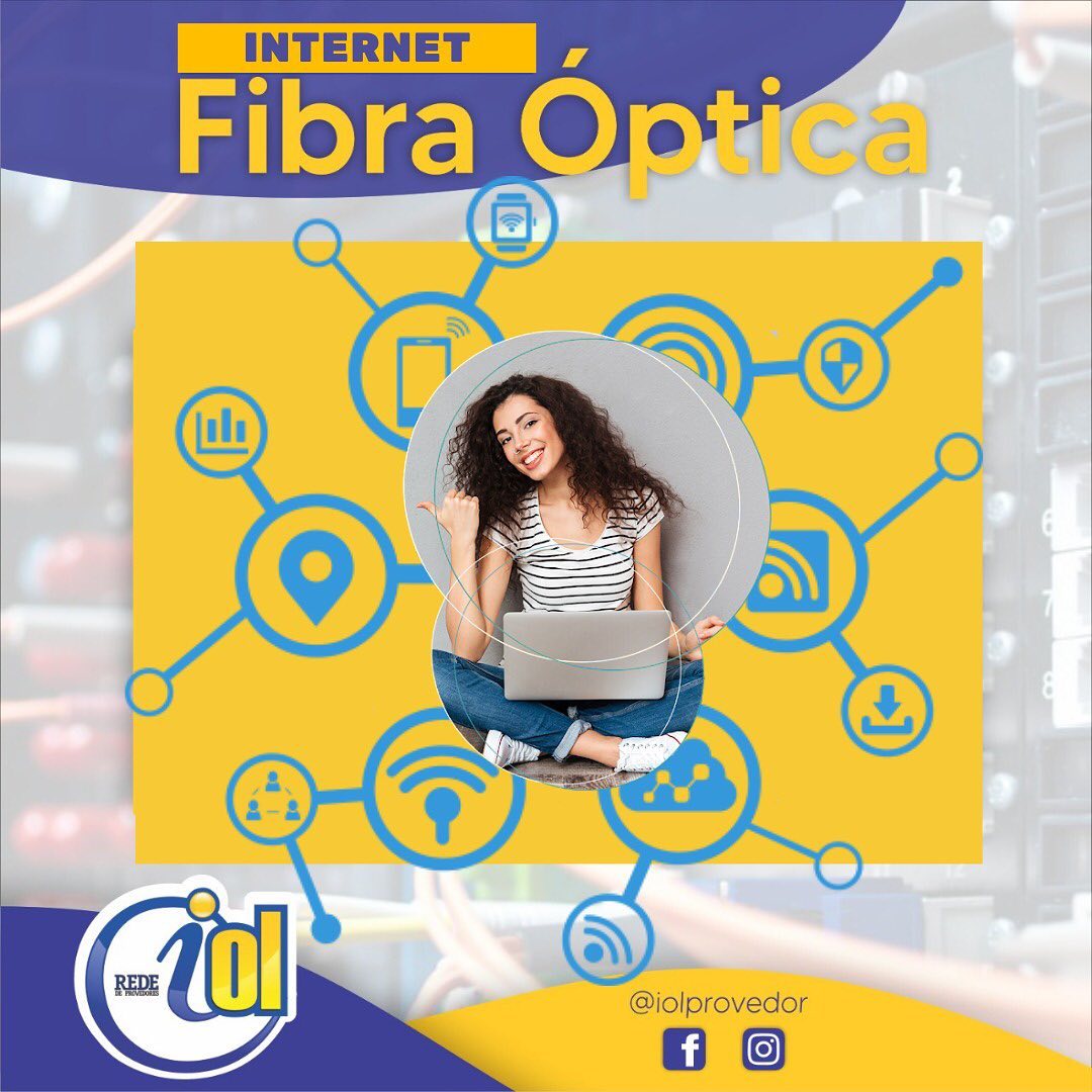 Iol Provedor - O QUE É INTERNET VIA FIBRA ÓPTICA? A... | Facebook