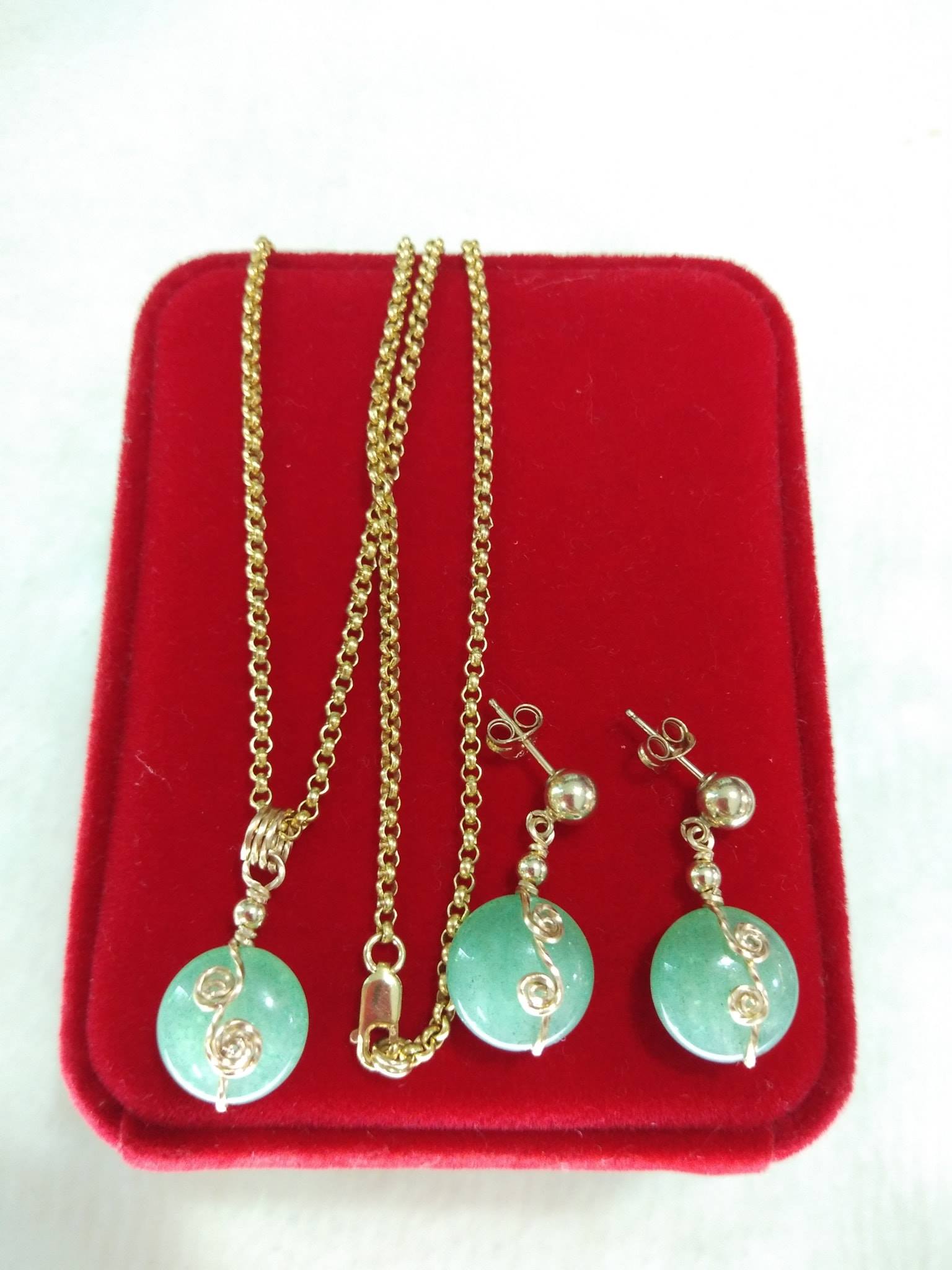 ️10K GOLD SET WITH REAL... - Cebu Gold Jewelries Online Cebu