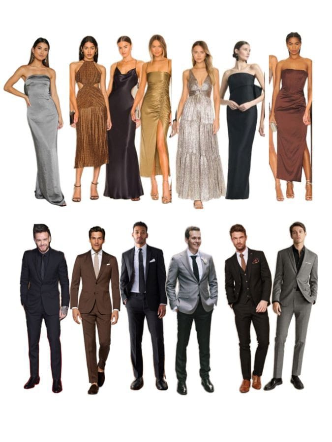 formal dress for acquaintance party Attire Induction & : Attire Female: Cocktail Dress, Sunday Dress, Long Dresss Male: Polo(Long or Short)with or without coat/tuxedo , Slacks best seller-1