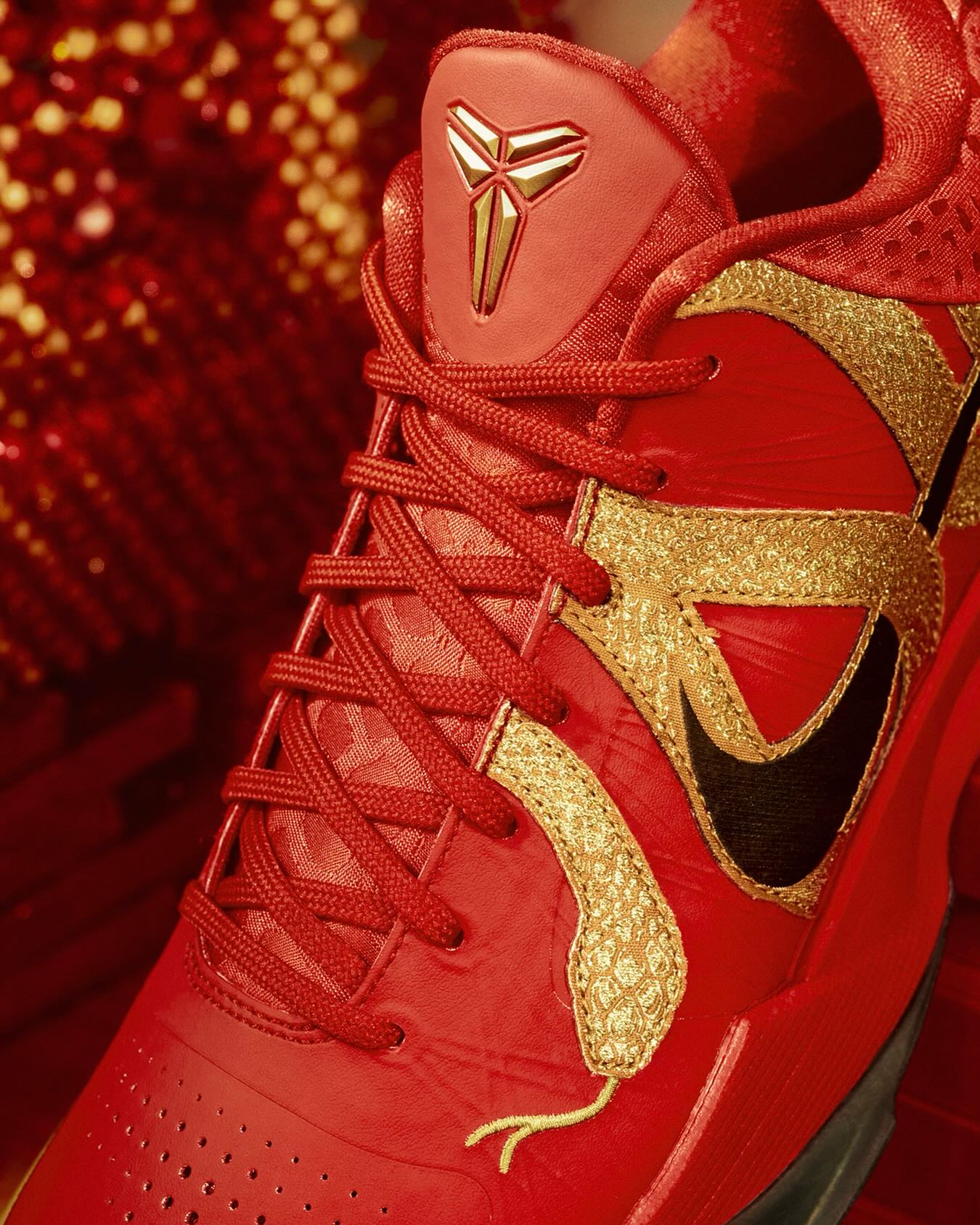 Official images of the Nike Kobe 5 Protro “Year of the Mamba” in 