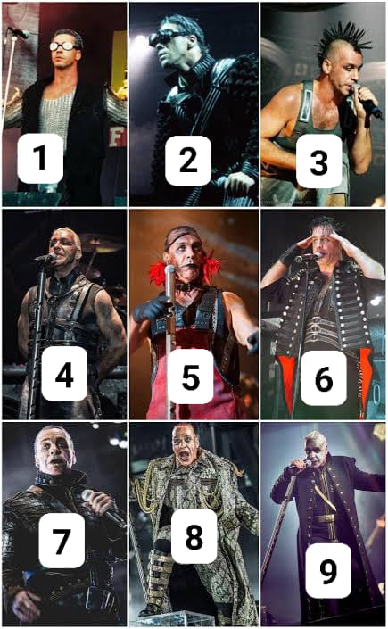 A lo largo de la carrera de... - Rammstein Comunidad SLP
