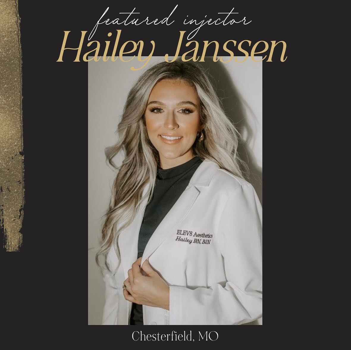 Currently Featured GLO Girl: 🖤 Hailey Janssen