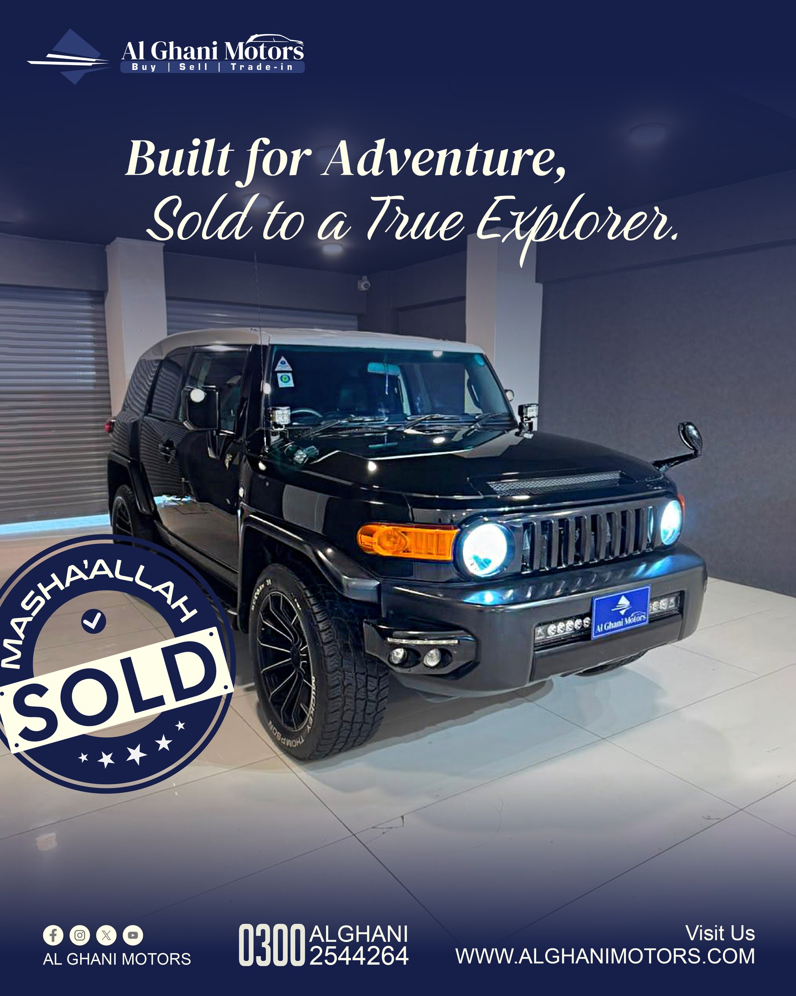 SOLD | 2011 TOYOTA FJ CRUISER Adventure-ready legend delivered