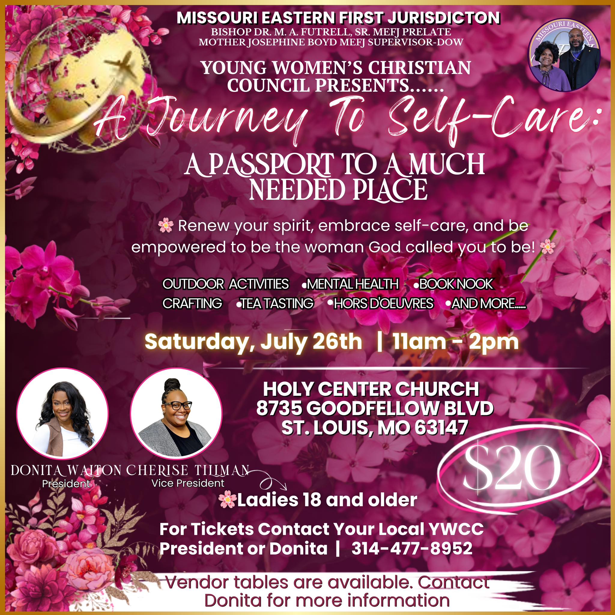 Missouri Eastern First Jurisdiction YWCC Page