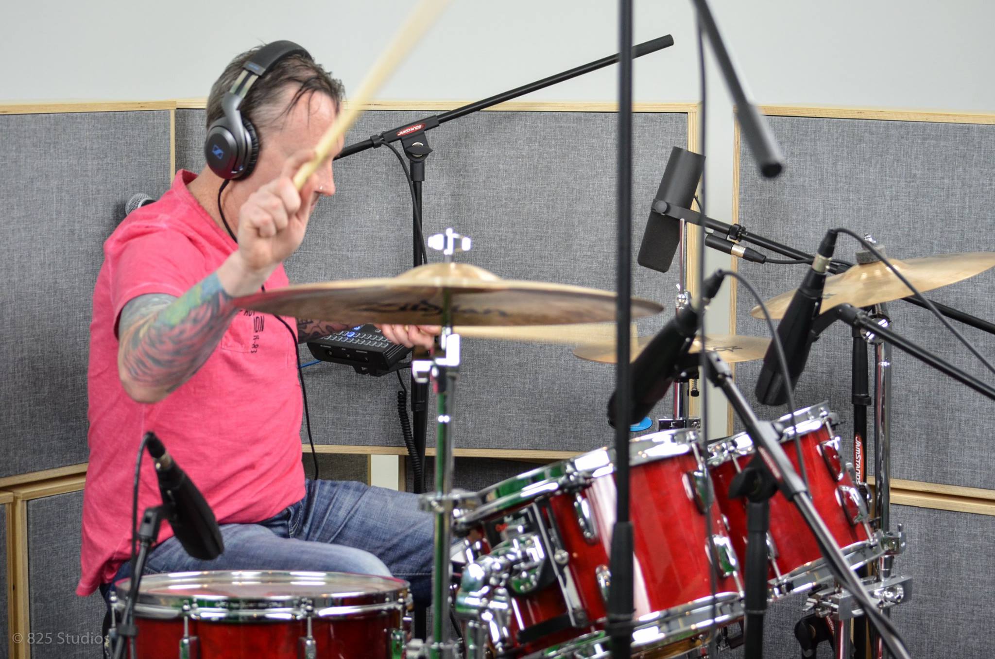 Platinum selling artist Adrian Ost, drummer from Powerman5000 