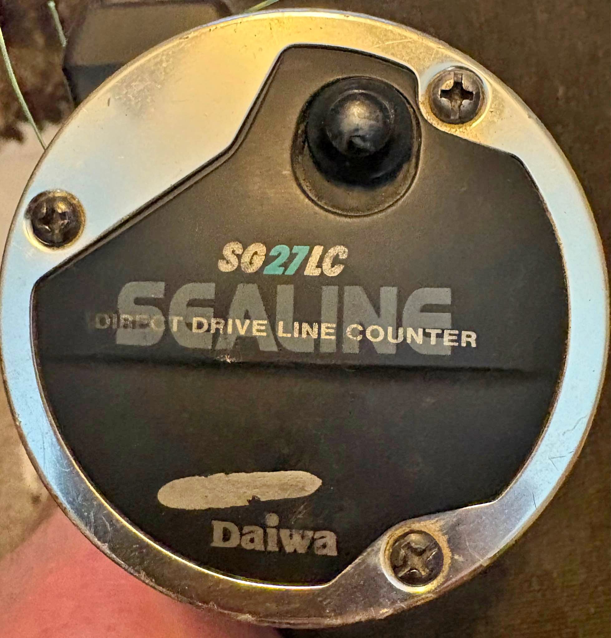 daiwa 27lc fishing reel Accudepth 27 LCB  Captain Chuck's II The Air Rotor System improves balance and rotation and reduces rotor weight by 15% daiwa accudepth products for sale