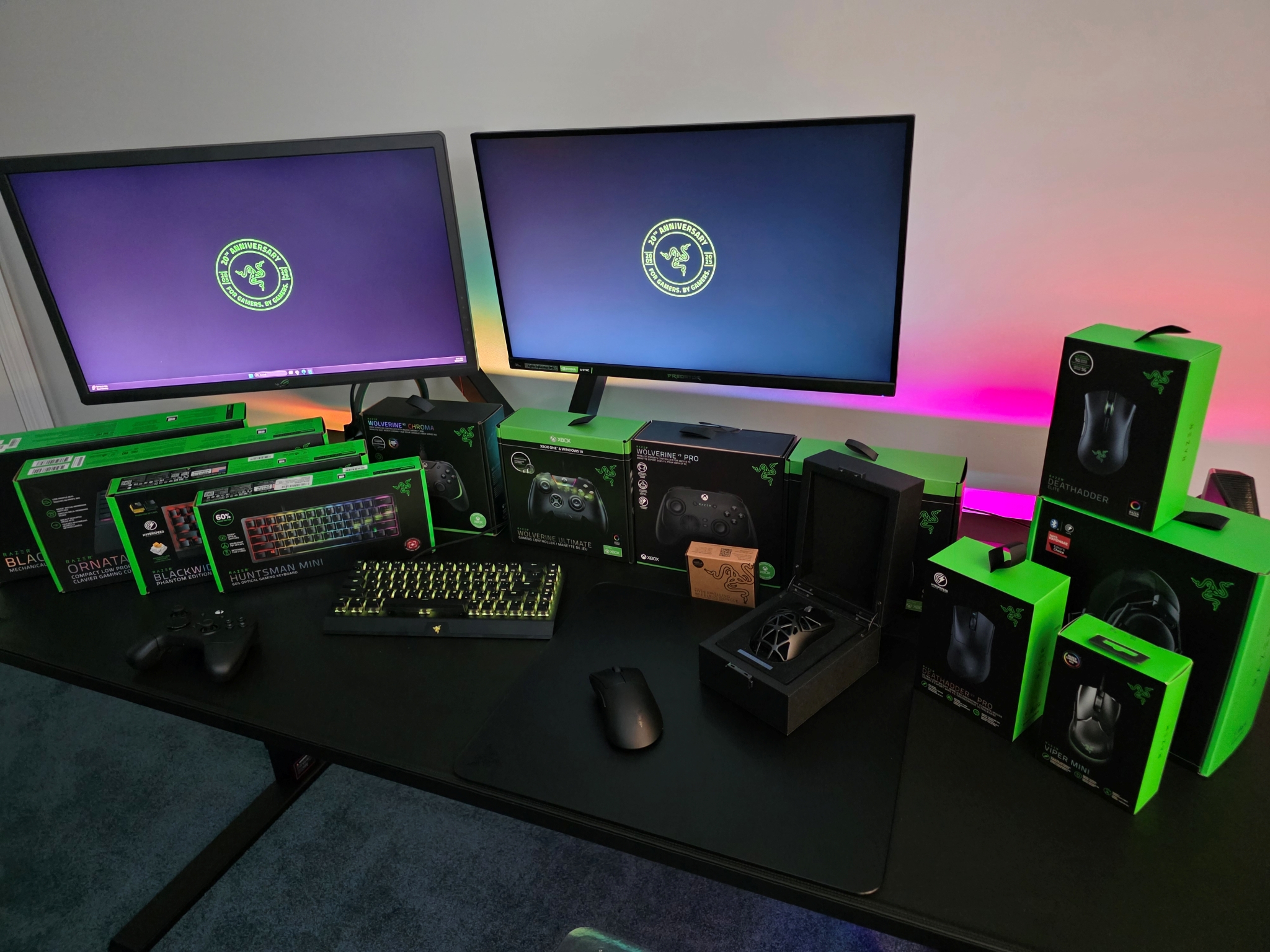 Razer - Nếu #battlestations biết nói, setup này chắc đang hét lên: “Tới ...