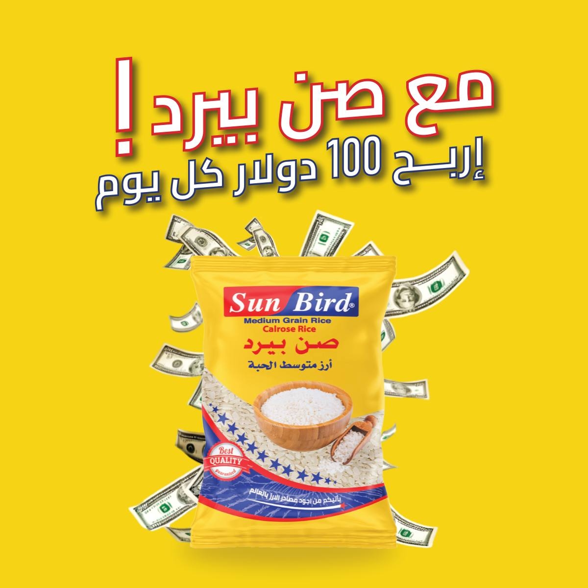 Sun Bird Rice أرزصن بيرد - وصفة اليوم من أرز صن بيرد: مقلوبة السمك 😍 ...