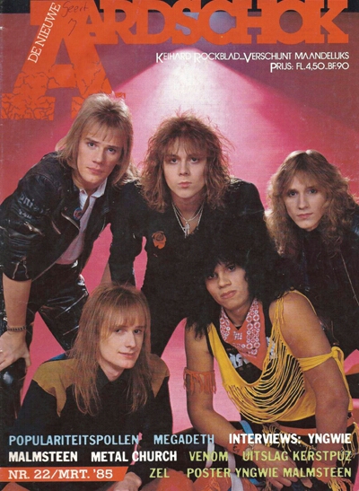 Spartiti per chitarra Yngwie Malmsteen Rising Force usati