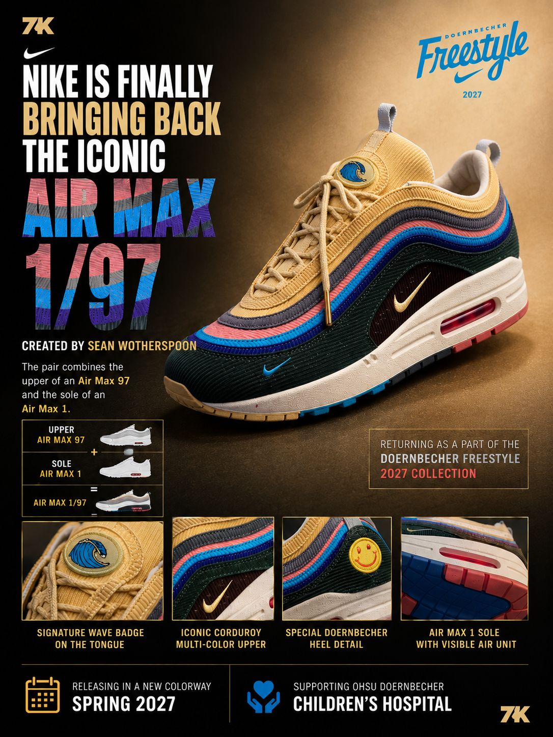 7K² - Nike is bringing back one of Sean Wotherspoon's most