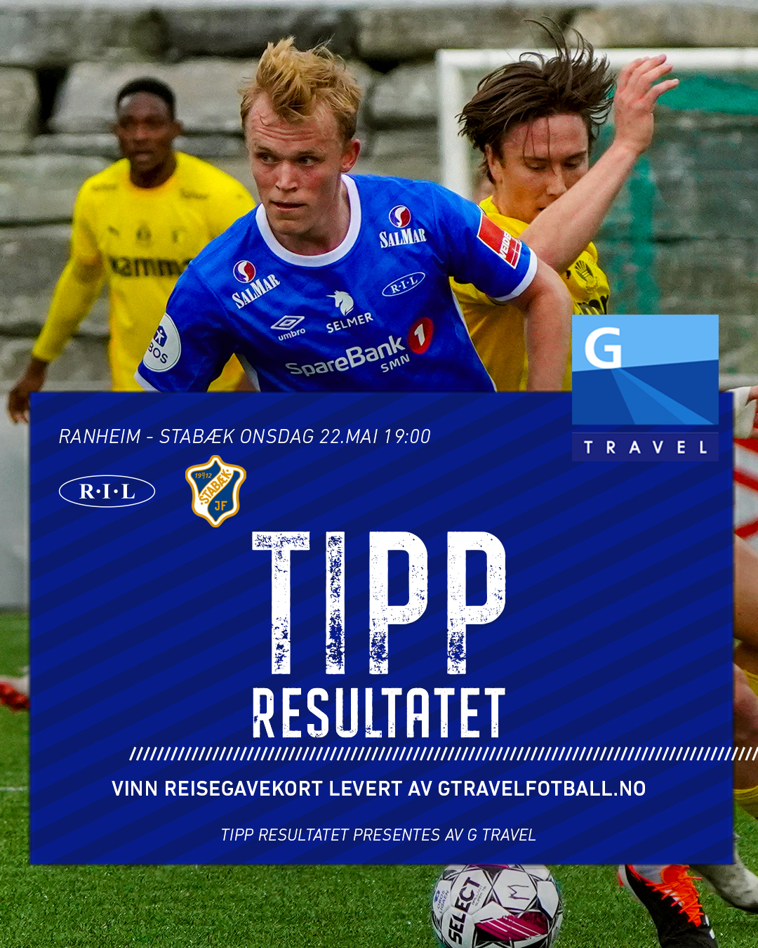 Ranheim - 𝗧𝗜𝗣𝗣 𝗥𝗘𝗦𝗨𝗟𝗧𝗔𝗧𝗘𝗧 - 𝗩𝗜𝗡𝗡 𝗥𝗘𝗜𝗦𝗘𝗚𝗔𝗩𝗘𝗞𝗢𝗥𝗧 (Ranheim - Stabæk) ⚽️🤩 ...