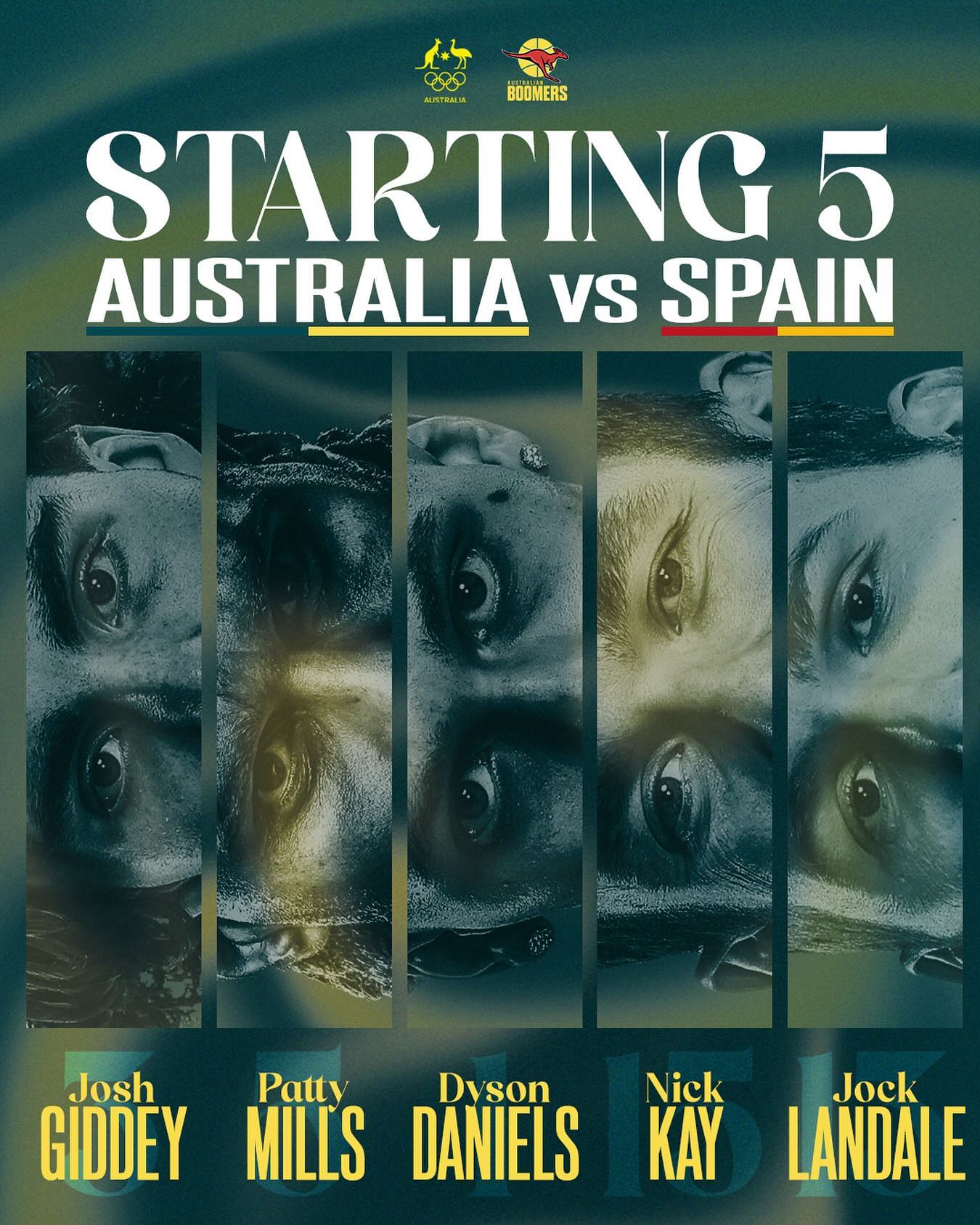 STARTING FIVE 😤 Here’s our lineup... - Australian Boomers | Facebook