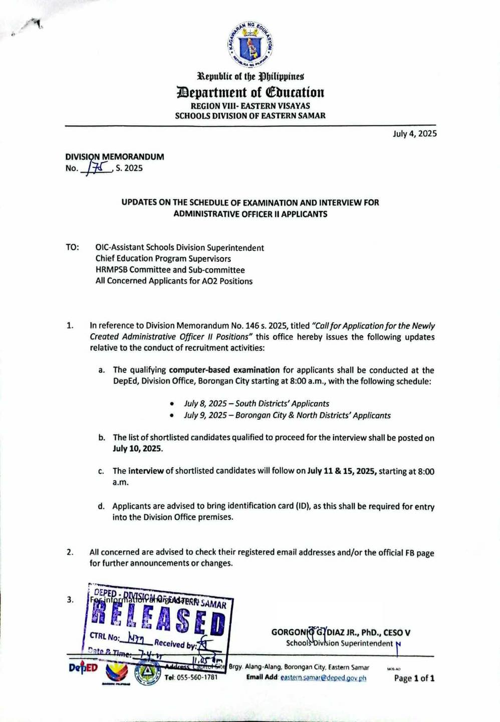 DepEd TAYO Eastern Samar added... - DepEd TAYO Eastern Samar