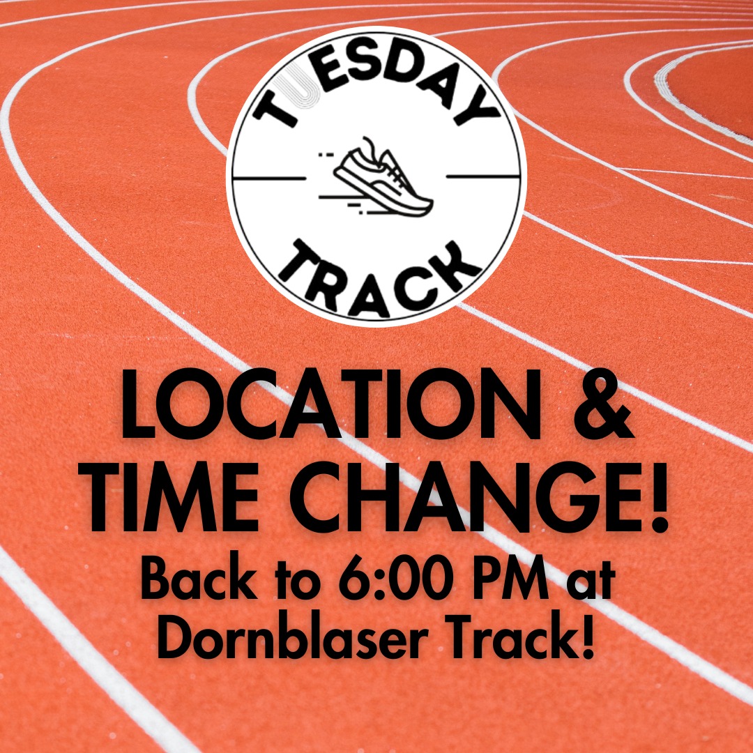 HEADS UP: Tuesday Track Location &... - Run Wild Missoula | Facebook