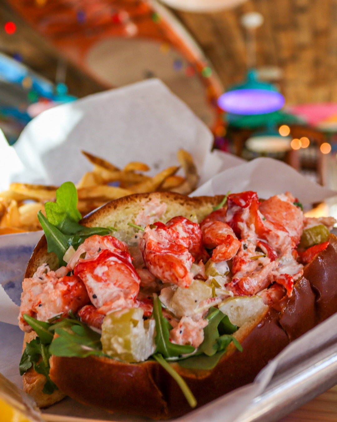 Chiringa - The lobster roll is back on our menu! Supply...