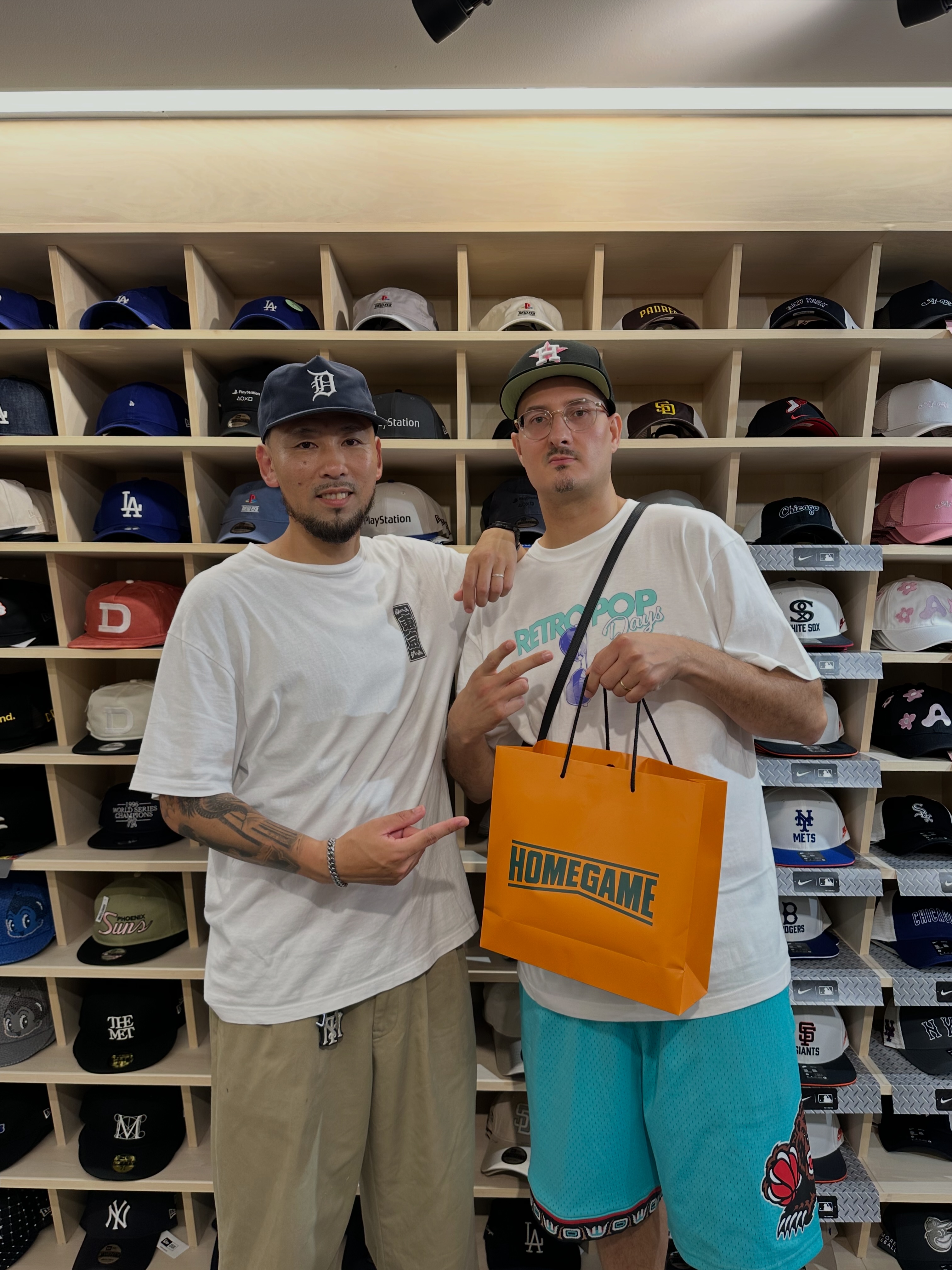 GOLDENBROWNBROTHERS HOMEGAME x GOLDEN BROWN BROTHERS CAP GBB