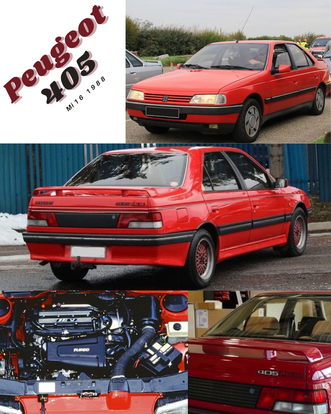 Peugeot 405 Mi-16: A French performance sedan