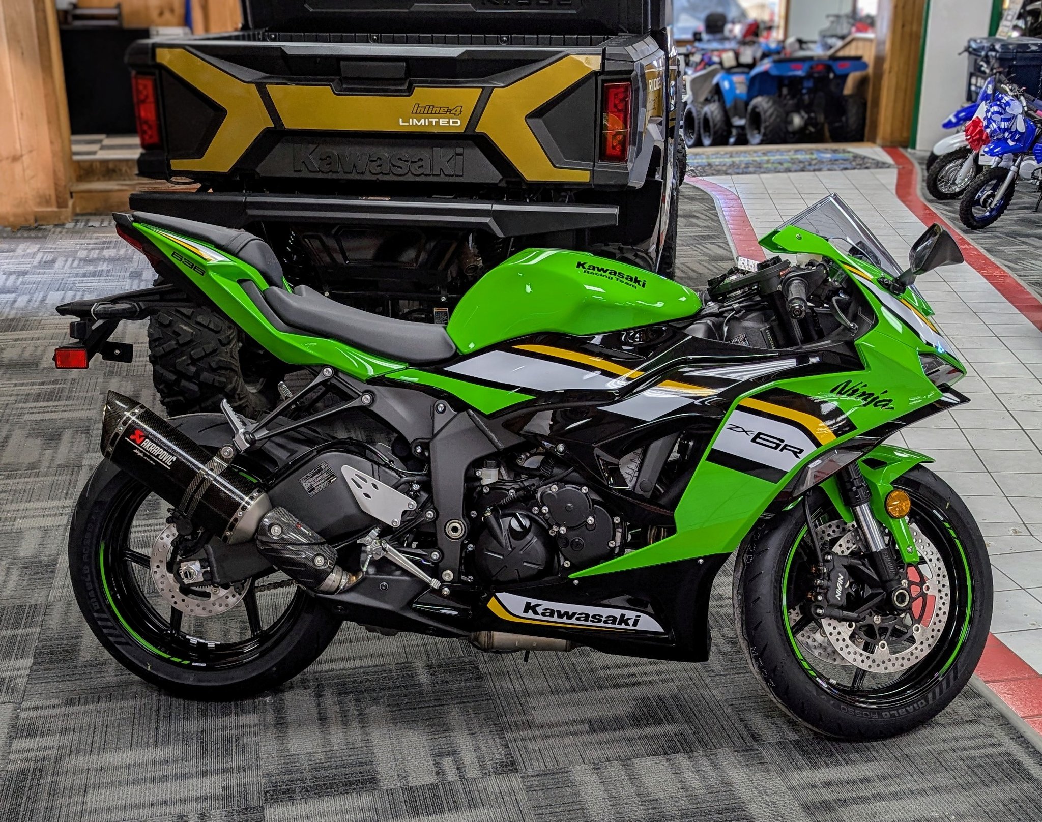 2025 Kawasaki Ninja ZX-6R KRT Edition for sale