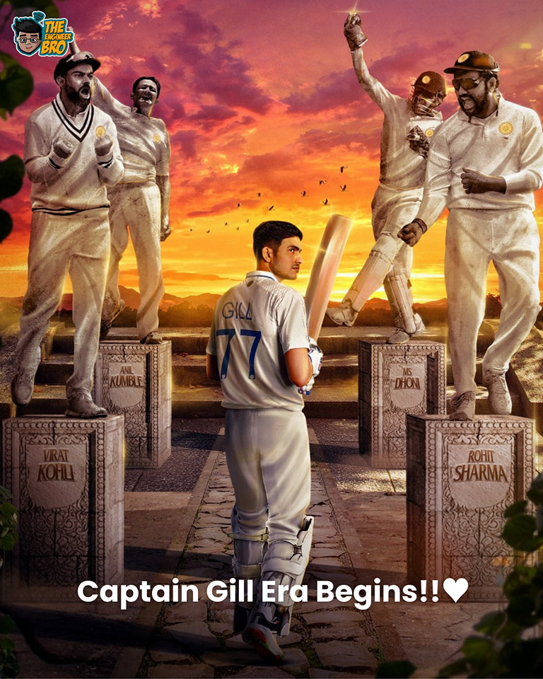 The Engineer - The new ICT Test Captain - Shubman Gill! ♥️ | Facebook