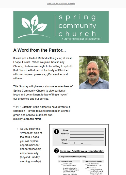 Spring Community Church | Spring TX