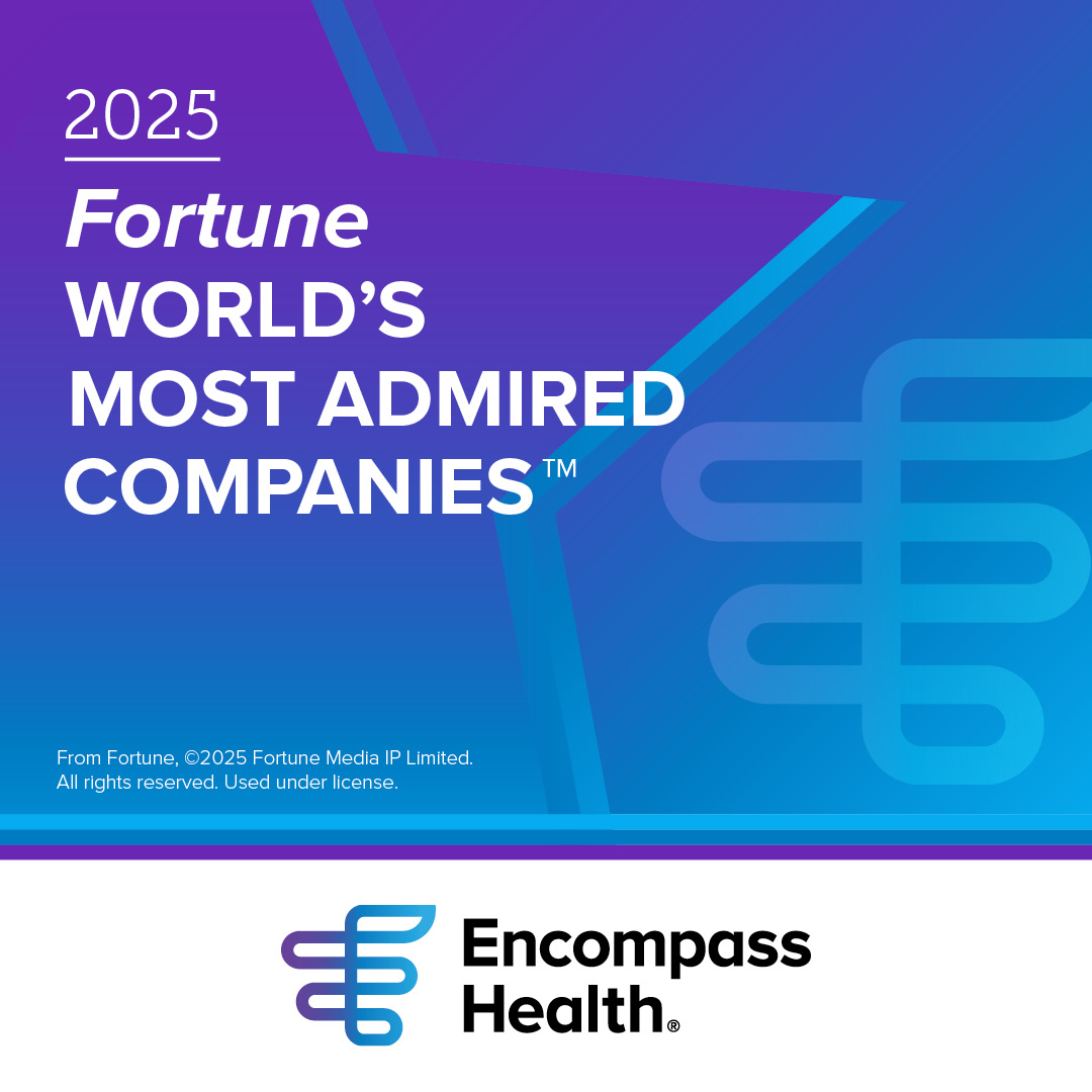 We're excited to share that Encompass... - Encompass Health | Facebook