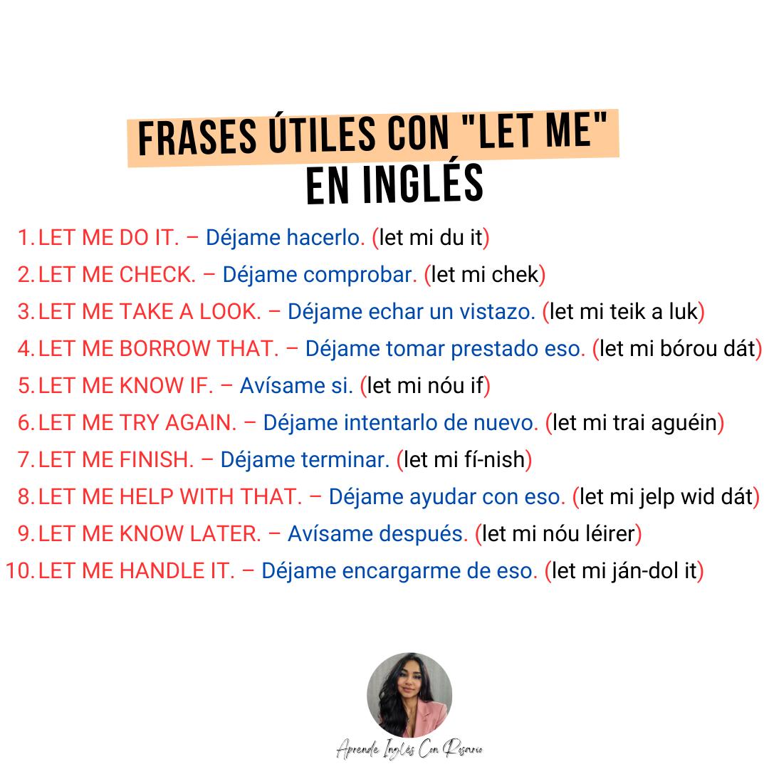 Aprende - Frases útiles con 