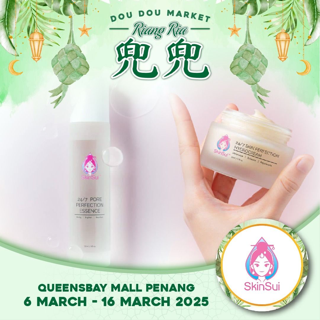 Skinsui Pop-Up Event at Queensbay Mall