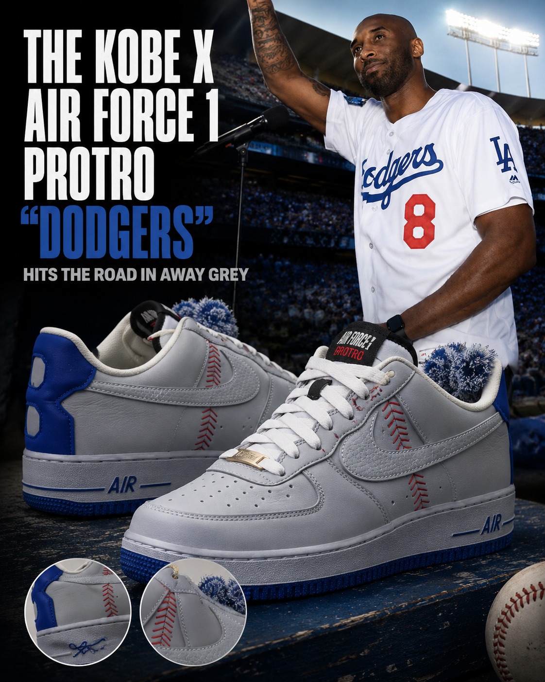 7K² - Nike is continuing its baseball-inspired Kobe rollout with