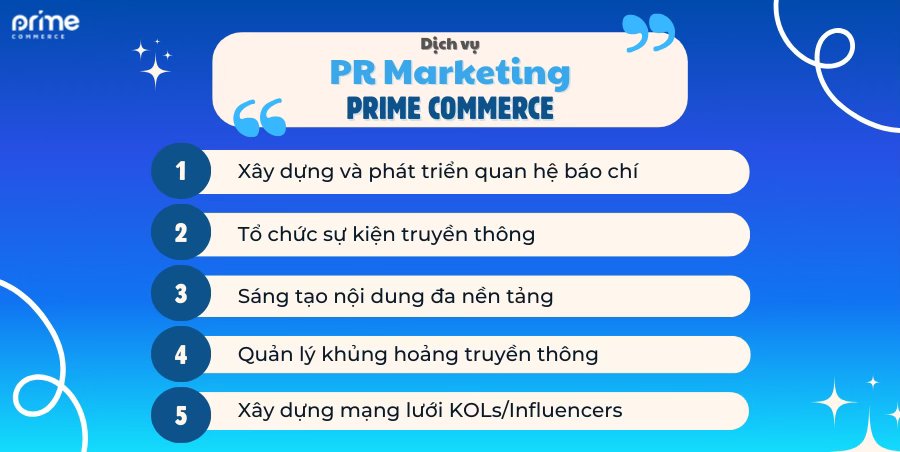 Prime Commerce - 🚀 PR Marketing: Chiến lược vàng cho doanh... | Facebook