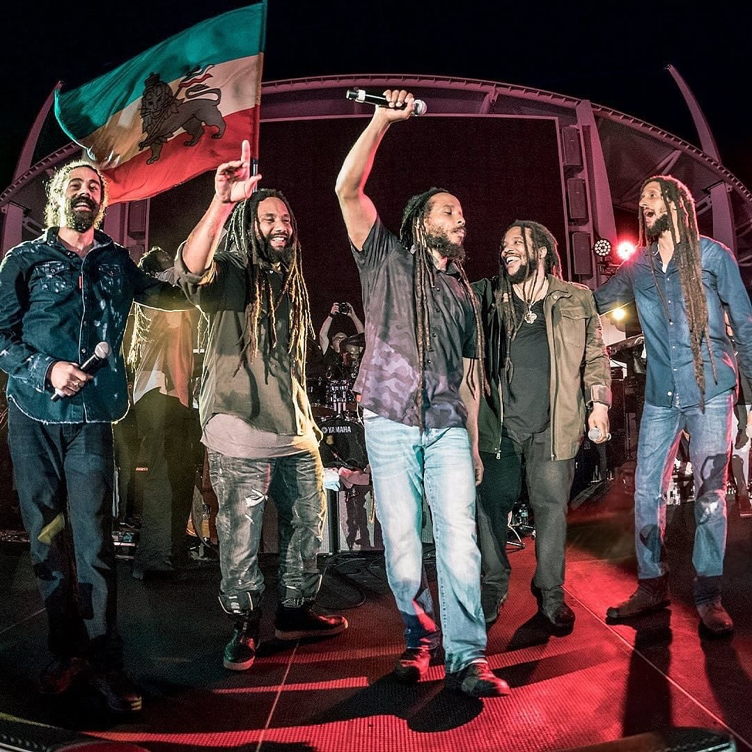 We are soldiers in Jah Army 💚💛❤️ Stephen Marley x Damian