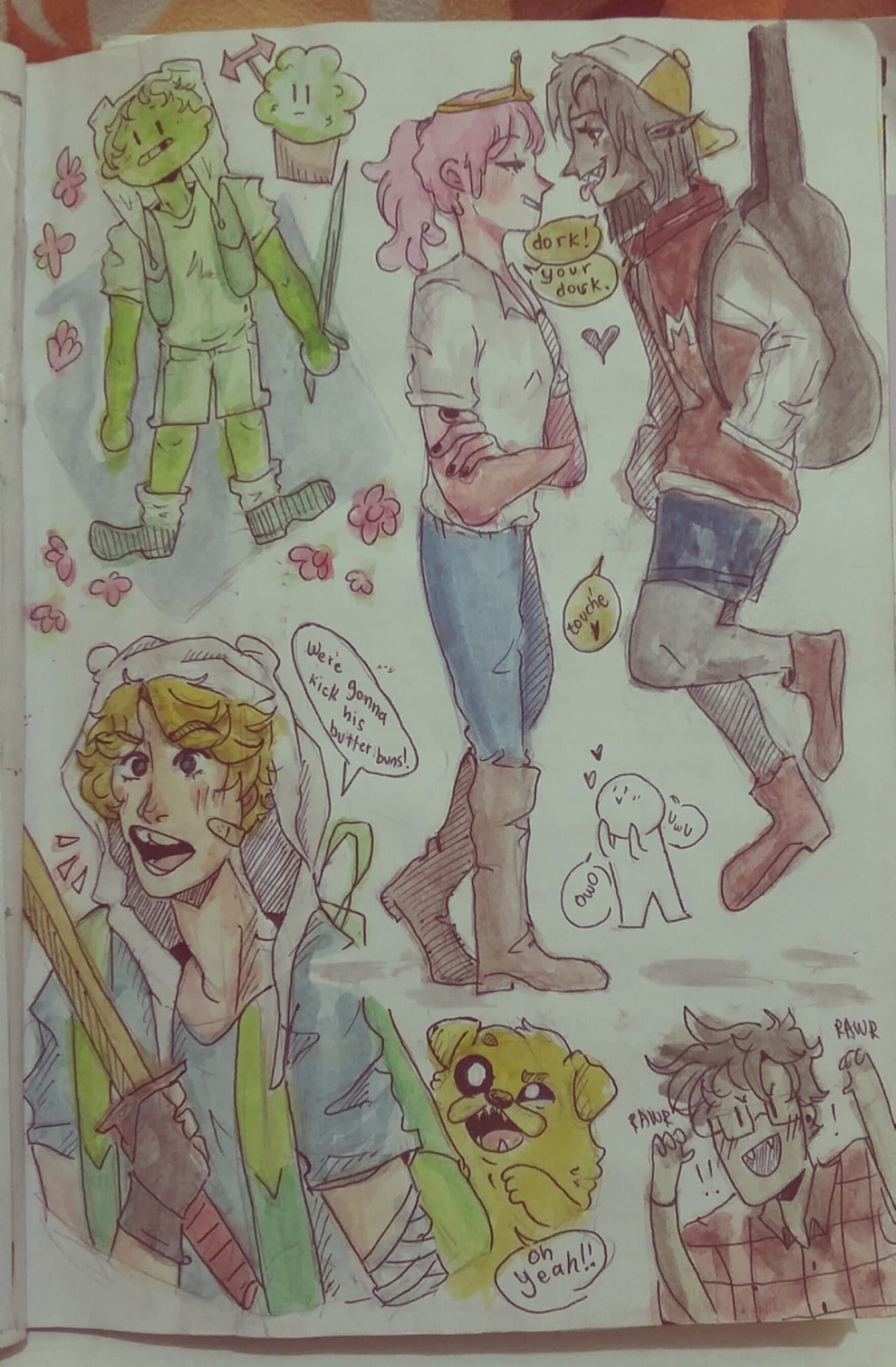 Artwins - Adventure Time fanart 💖 By Alysha Calves | Facebook