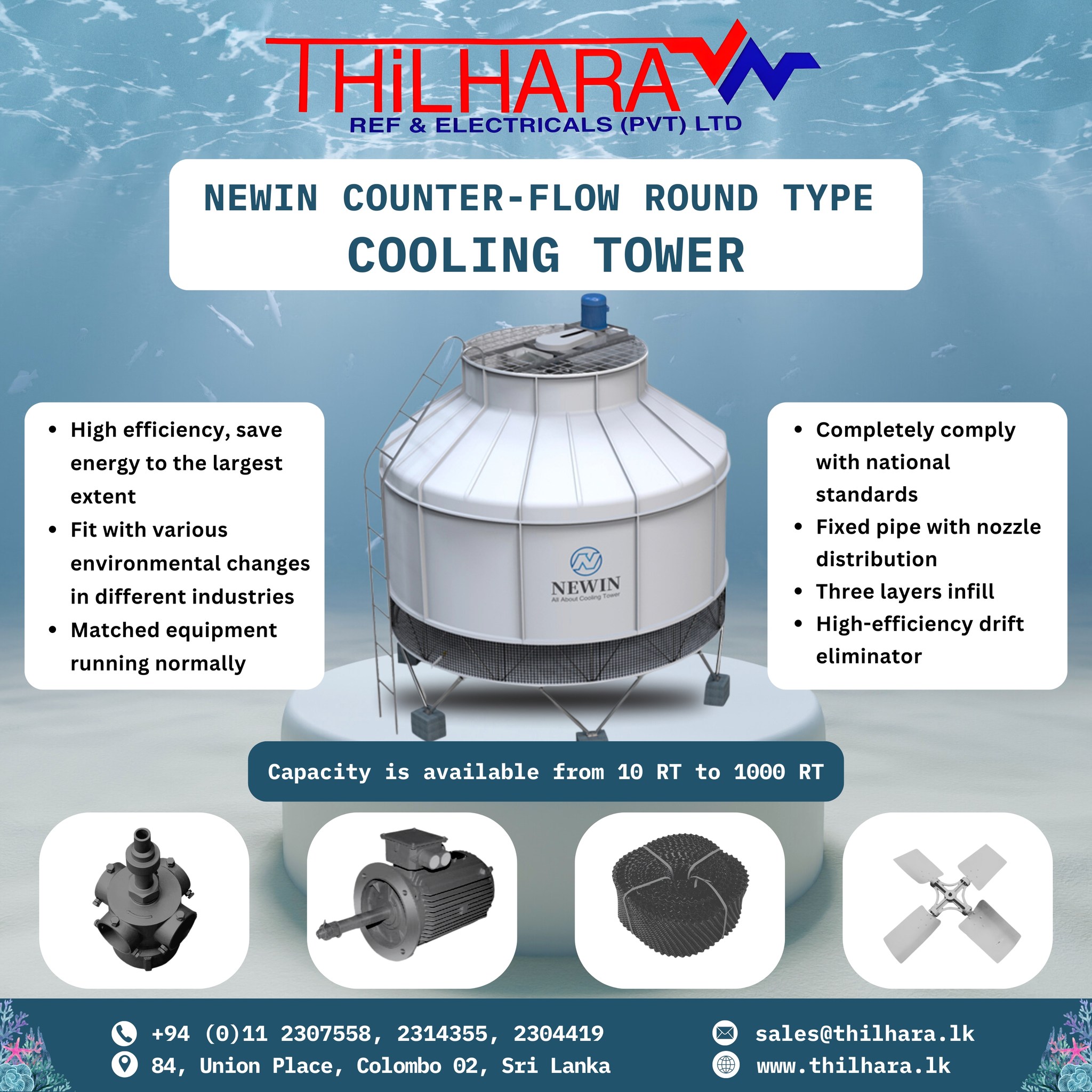 Types Of Cooling Towers Open Type Cooling Towers Form Merkezi Klima