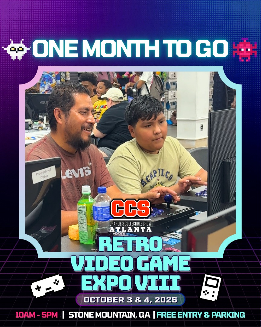 ライフプラス Retro Video Game Expo VIII returns to Atlanta October 2026