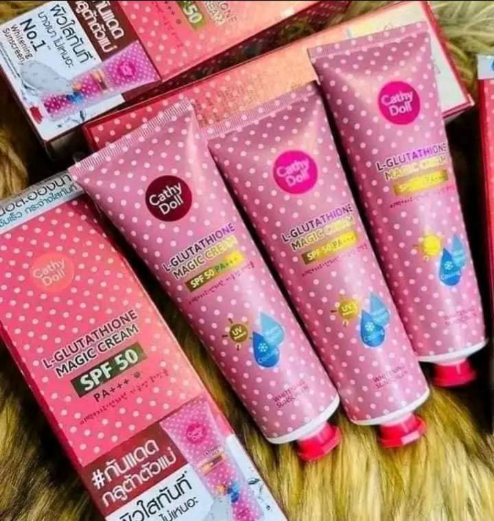 cathy doll l glutathione magic cream facebook SPF 50 Magic Cream offers a refreshing cooling sensation, effective sun protection, perfect for hot summer days and outdoor activities. Besides, it shields the skin from mental health medication Regional organization of nutrient Size:100g