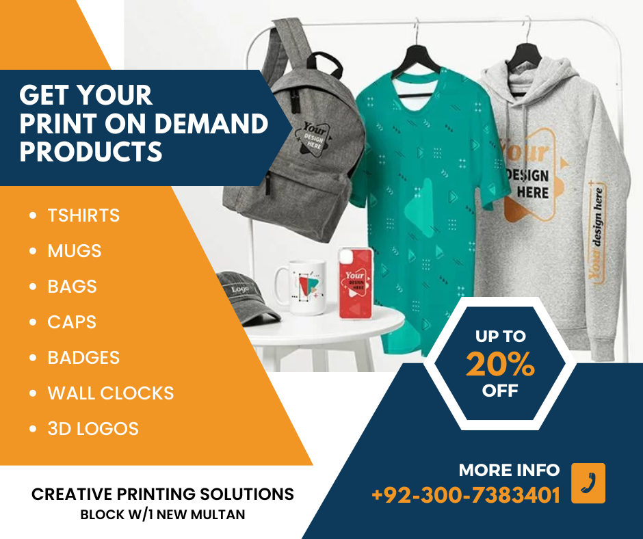 Print on Demand | Multan