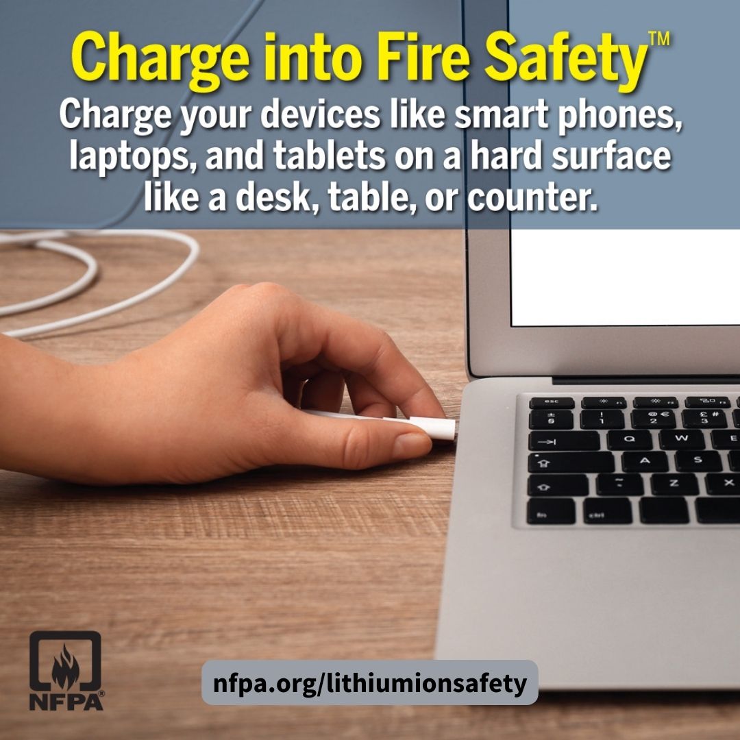 Grand - 🚨 **Fire Safety Fridays: Lithium-Ion Battery Safety** 🚨 Lithium ...
