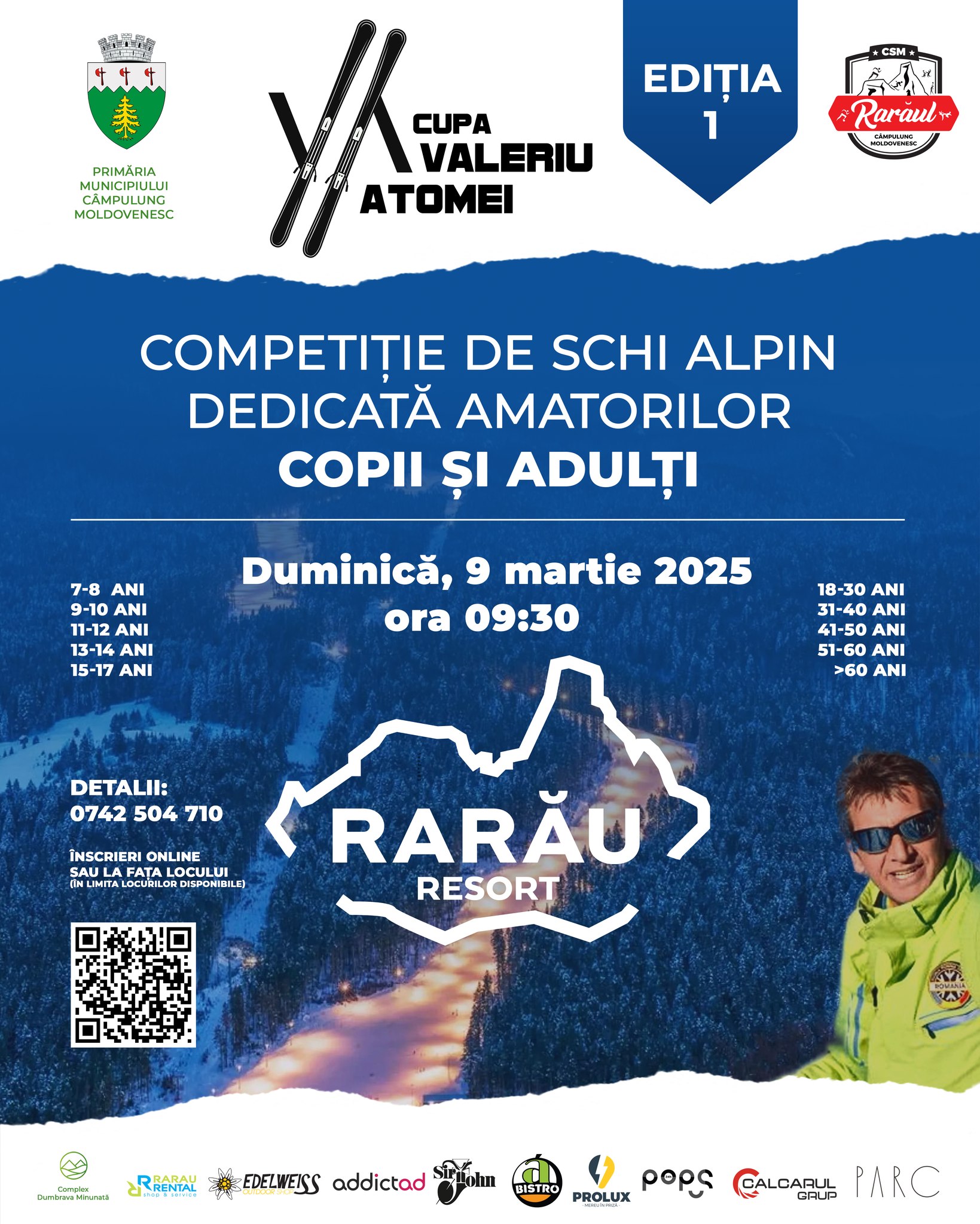 Rarau - 🏔️ CUPA VALERIU ATOMEI – EDIȚIA 1 ⛷️ 📢 Competiția de schi alpin ...