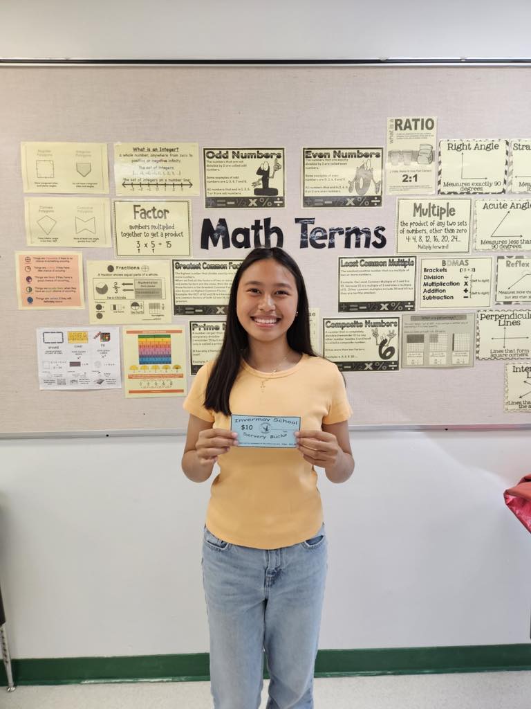Invermay School - Congratulations to Thea who is the... | Facebook