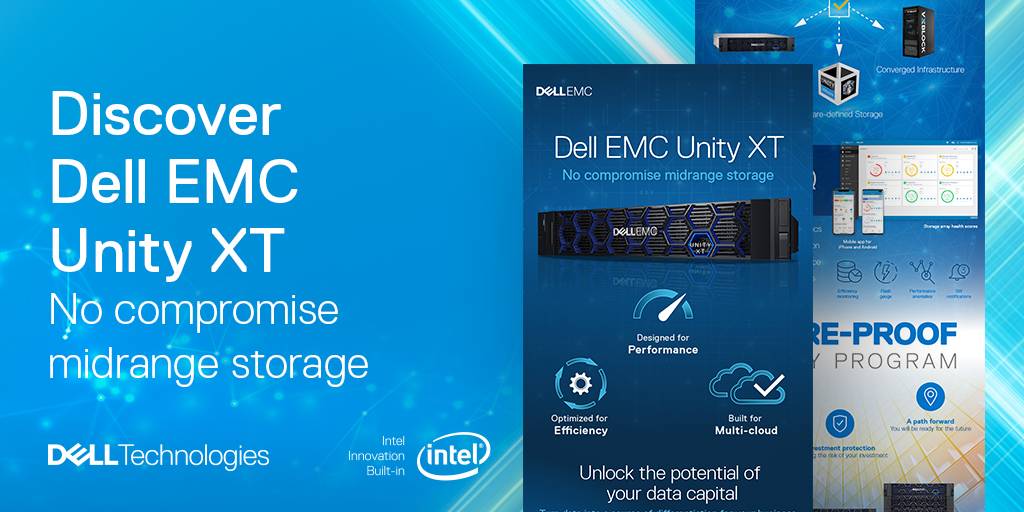 Bluentood - Get a handy overview of Dell EMC #UnityXT by... | Facebook